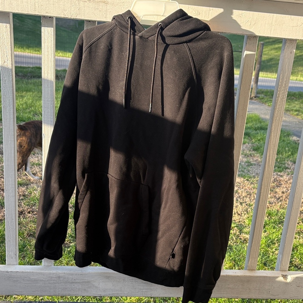 Classic Black Men's Hoodie